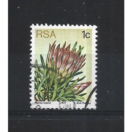 SouthAfrica.SG414 1c Protea Repens.Fine Used.Sep25g