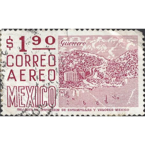 MEXICO, Guerrero boats, violet-red 1975, $1.90