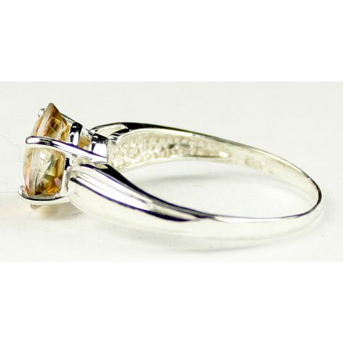 Twilight Fire Topaz, 925 Sterling Silver Ring, SR058