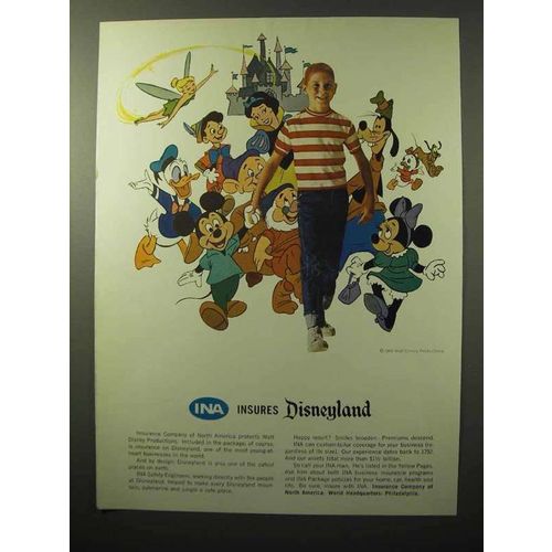1964 Insurance Company of North America Ad - Disneyland