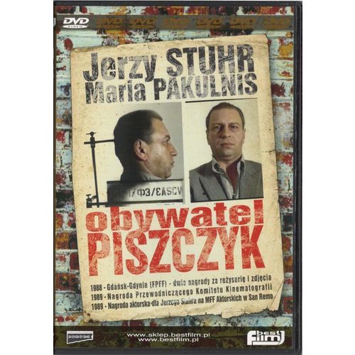 Obywatel Piszczyk (DVD) 1988 Jerzy Stuhr POLSKI POLISH
