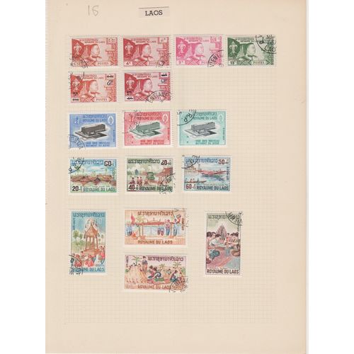Laos page of 16 with King and flooding issues