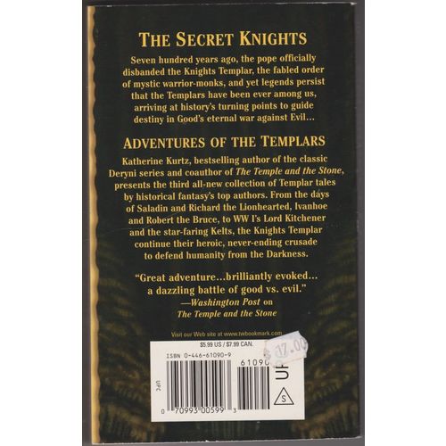 Crusade of Fire: Mystical Tales of the Knights Templar edited by Katherine Kurtz
