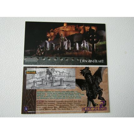 Topps 1996 Dragonheart Widevision Cards Card Variants (e31)