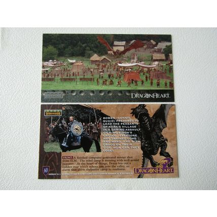 Topps 1996 Dragonheart Widevision Cards Card Variants (e31)