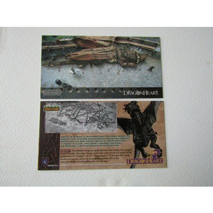 Topps 1996 Dragonheart Widevision Cards Card Variants (e31)