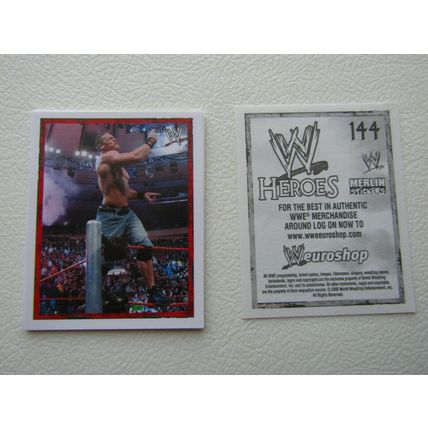 Topps - Merlin 2008 WWE Heroes Wresting Stickers 1-216 & P1-P15 Variants (EB2)