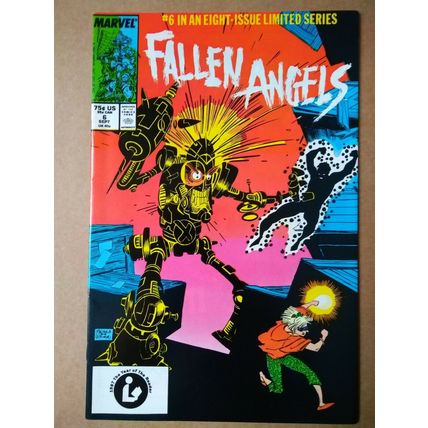 FALLEN ANGELS # 6 (1987) MARVEL COMICS (VFN Condition)