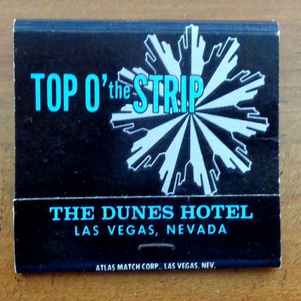 Las Vegas Lot of 4 Collectible Matchbooks Casinos Stardust Sands Circus Dunes