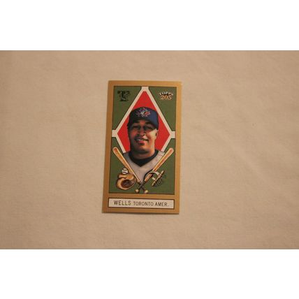 Vernon Wells 2003 Topps 205 POLAR BEAR MINI NO. 47