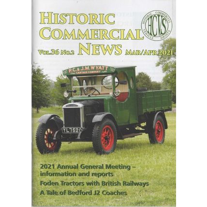 Historic Commercial News, Volume 36 No. 2 Mar Apr 2021