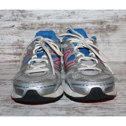 Women's Running Shoes Size 8 New Balance Athletic Shoes Grey Blue