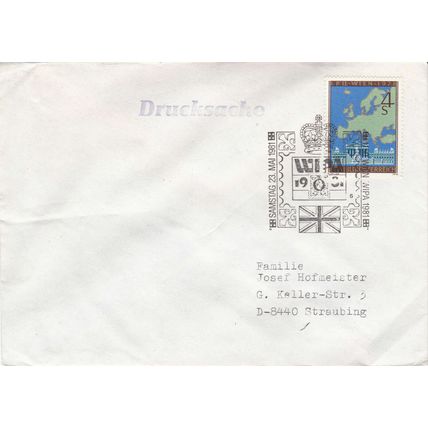 Austria 1981 Wipa 81 Great Britain Day VGC