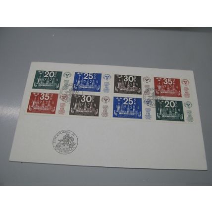 1974 Sweden Cover - Stockholmia philatelic Exhibition mini sheet