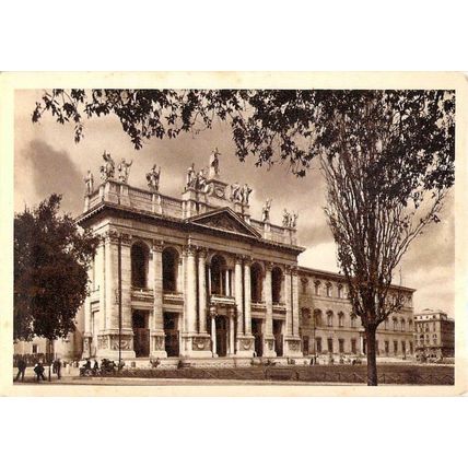 Roma Basilica S Giovanni in Laterano Italy Postcard Unused VGC