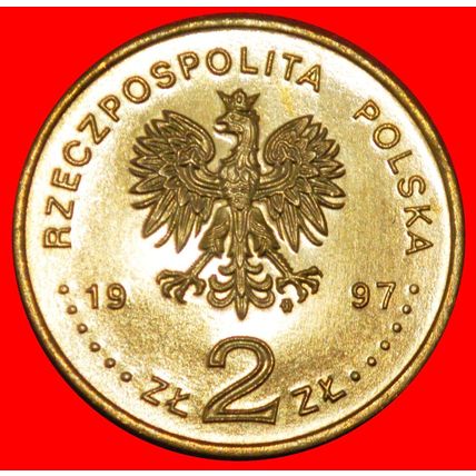 PRINCE IN HUNGARY 1576-1586 RARE: POLAND ★ 2 ZLOTY 1997 UNC★LOW START★NO RESERVE