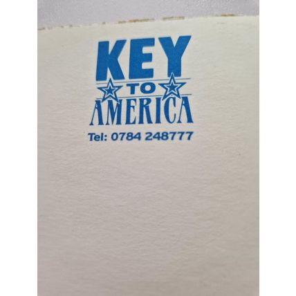 KEY TO AMERICA NOTEPAD