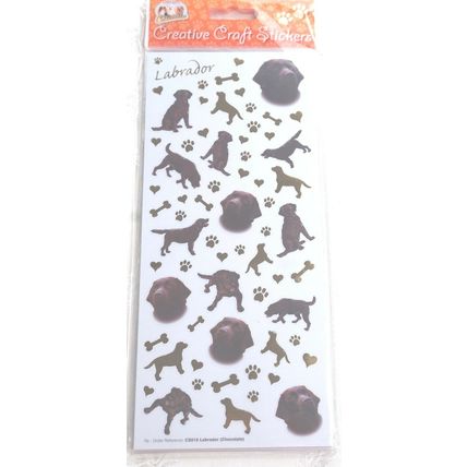 Dog breed craft stickers many breeds available 29 designs peel and stick
