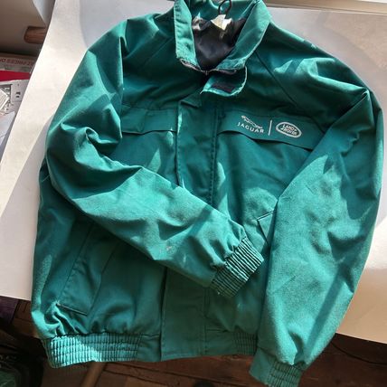 Jaguar Landrover JLR PRODUCTION LINE Jacket RARE Green VGC