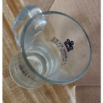 Vintage Commodore Cruise Line Heavy Glass Beer Mug Oktober Fest 1987