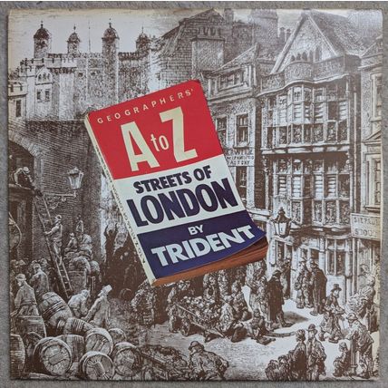 TRIDENT Streets of London LP vinyl record 1975 UK ROCK Elton John Bob Dylan DJM