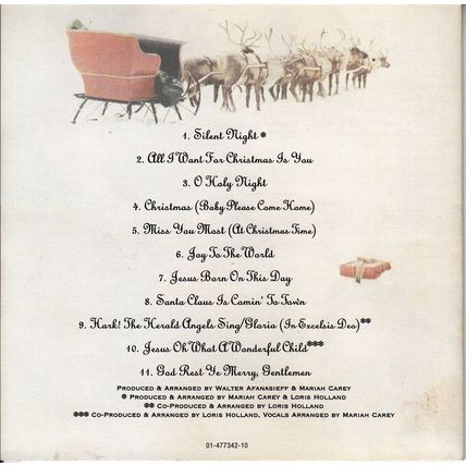 CD Mariah Carey – Merry Christmas