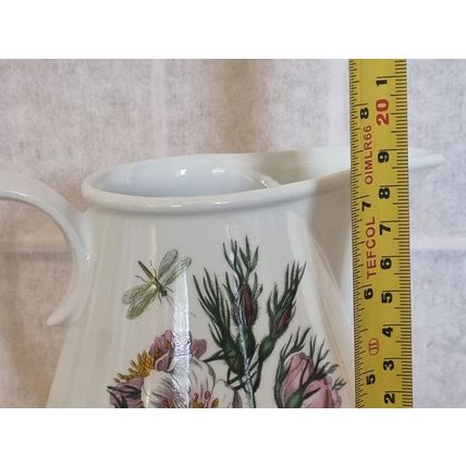 Vintage Floral Water Jug | Portmeirion Botanic Garden Original Box 1.75 Pint