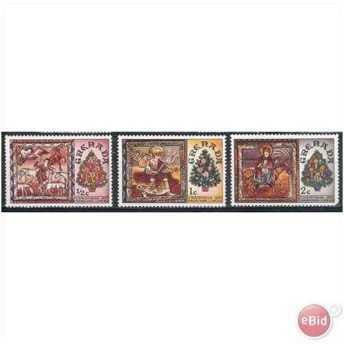 Grenada stamps 1977 - SG 886-888 - Christmas part set MNH