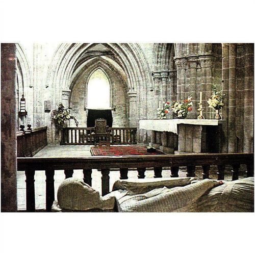 Colour Postcard - The Sanctuary - Dore Abbey, Herefordshire