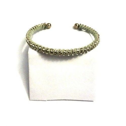 Childrens Green/delmote bangle