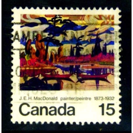 CANADA 1973 SG 756 15c J E H MACDONALD PAINTER FINE USED#