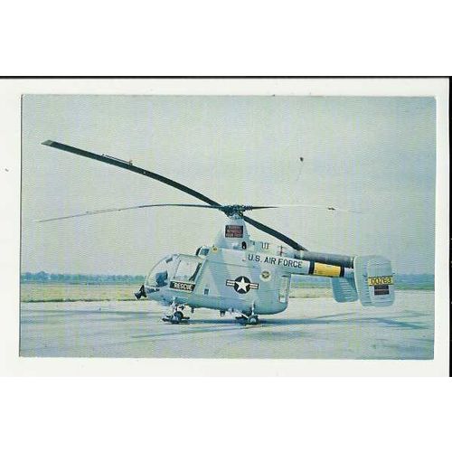 Aviation KAMAN HH-43B HUSKIE Postcard by Mastercraft