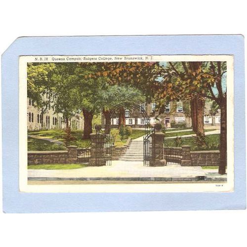 New Jersey New Brunswick Queens Campus Rutgers College~1442