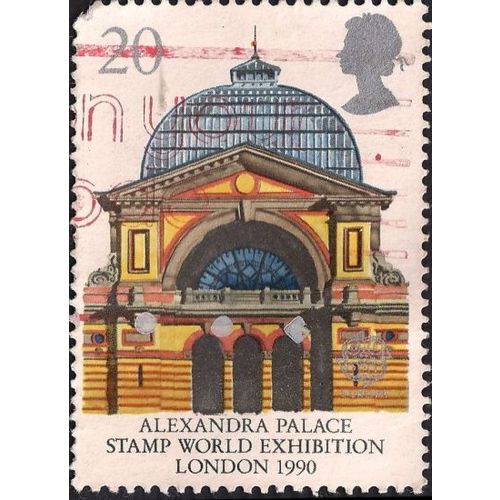 GB, Alexandra Palace, white 1990, 20p, #2