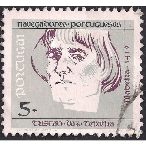PORTUGAL, Tristao Vaz Teixeira, grey 1990, 5 Esc, #2