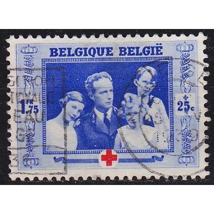 BELGIEN BELGIUM [1939] MiNr 0502 ( O/used ) Rotes Kreuz