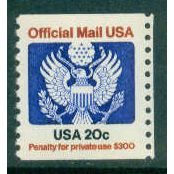 O135 20c Eagle Very Fine MNH Q1317