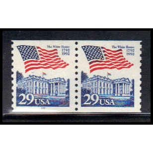 2609 29c U.S. Flag Over White House Fine MNH CNP Left 18 PA1483