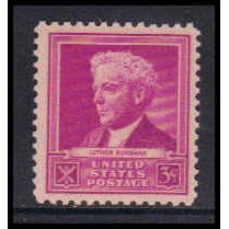876 3c Luther Burbank Fine MNH KA3493