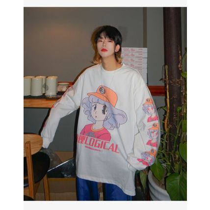 Vintage Japan Made Extreme Logical Anime Manga T-shirt Long Sleeve