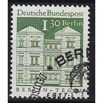 GERMANY BERLIN [1966] MiNr 0284 ( O/used ) Architektur