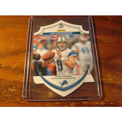 2014 Panini Prizm, Air Marshals, MATHEW STAFFORD, Lions, # AM7, Die Cut