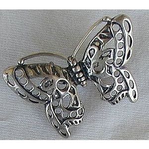 Butterfly silver miniature