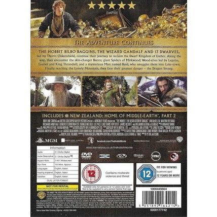The Hobbit: The Desolation of Smaug [DVD, 2013] [Region 2] - Martin Freeman