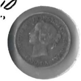 1900-O Canada Silver5 cents VF/XF