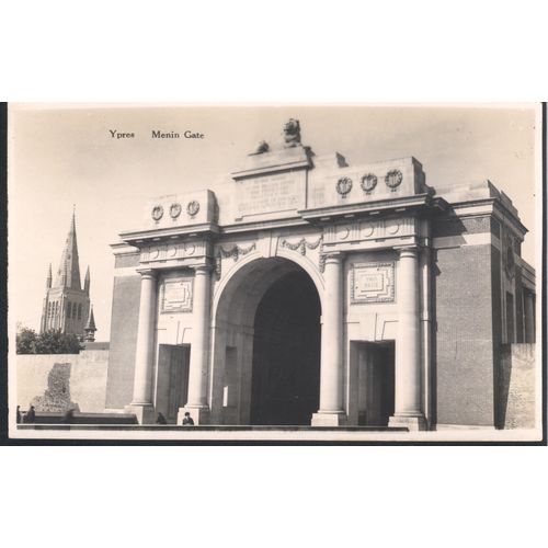 Belgium PC 1937 - Menin Gate - Ypres