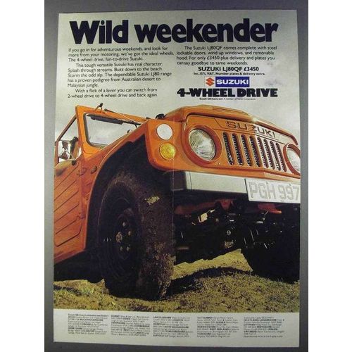 1980 Suzuki LJ80QF Ad