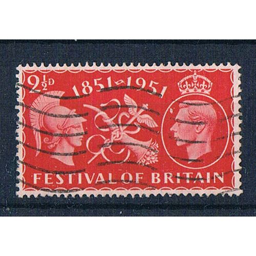 Great Britain 1951 SG514 -GB2 Festival Of Britain 2 1/2d Used Stamp