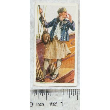 1937 Carreras History of Navy Uniforms No. 19 Seaman 1780