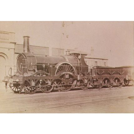 Daniel Gooch Eight Foot Tartar Train Built Swindon Railway Postcard